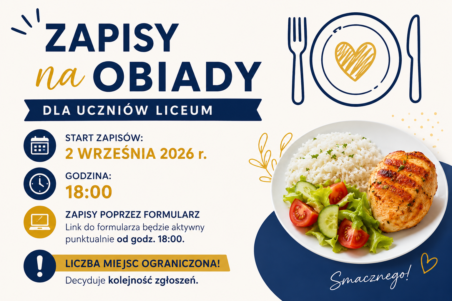 Zapiusy na obiady